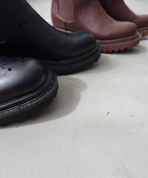 ORiental TRaffic by yuri（オリエンタルトラフィックバイユリ）の「＼ ZOZOTOWN限定 ／ 新作 レイン ミドル丈 サイドゴア ブーツ /51391 晴雨兼用（ブーツ・レディース・ブラック/ブラウン・LL/L/M/S）」の10枚目の写真