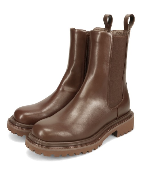 ZOZOTOWN限定 ／ 新作 レイン ミドル丈 サイドゴア ブーツ /51391 晴雨