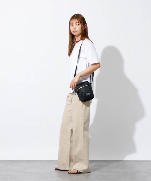 Dickies（ディッキーズ）の「【Dickies / ディッキーズ】 PADDED QUICKSHOULDER BAG/ミニショルダーバッグ/ユニセックス【WEB限定】（ショルダーバッグ・メンズ・アイボリー/チャコールグレー/ブラック/カーキ・フリー）」の19枚目の写真