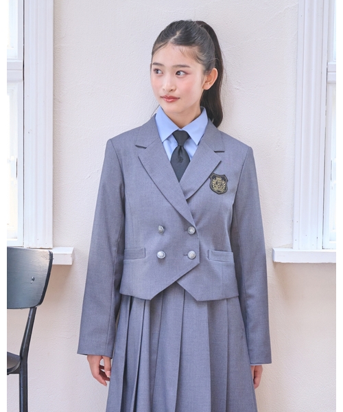 ポンポネットジュニア フォーマル ジャケット160+スカート 165+リボン2