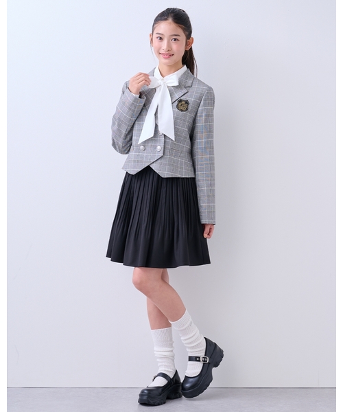 卒服】ショート丈ジャケット（スーツジャケット）｜pom ponette junior