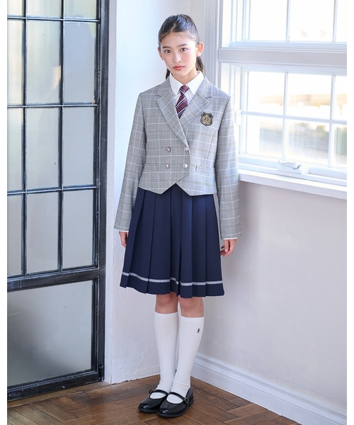 卒服】ショート丈ジャケット（スーツジャケット）｜pom ponette junior