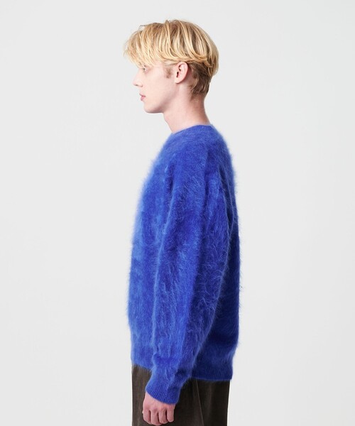 セール】HI-LINE カシミヤファー クルーネック ニット（ニット