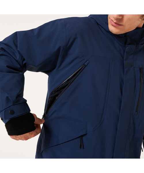 OAKLEY（オークリー）の「最新 25-26シーズン オークリーTC CHANNEL JACKET/ジャケット/SNOW・スノー/スキー＆スノーボードウェア/スノーウェア/MENS/メンズ/OAKLEY（その他アウター・メンズ・ネイビー/ライトブルー・S/M/L/XL）」の15枚目の写真