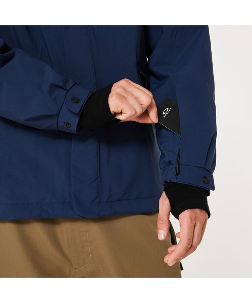 OAKLEY（オークリー）の「最新 25-26シーズン オークリーTC CHANNEL JACKET/ジャケット/SNOW・スノー/スキー＆スノーボードウェア/スノーウェア/MENS/メンズ/OAKLEY（その他アウター・メンズ・ネイビー/ライトブルー・S/M/L/XL）」の8枚目の写真