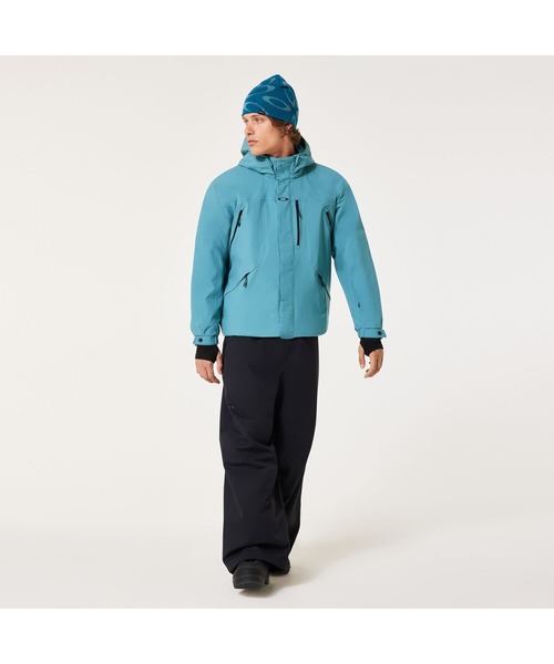 OAKLEY（オークリー）の「最新 25-26シーズン オークリーTC CHANNEL JACKET/ジャケット/SNOW・スノー/スキー＆スノーボードウェア/スノーウェア/MENS/メンズ/OAKLEY（その他アウター・メンズ・ネイビー/ライトブルー・S/M/L/XL）」の3枚目の写真