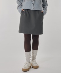 Perushu（ペルーシュ）の「ウールタッチストレートミニスカート（スカート）」