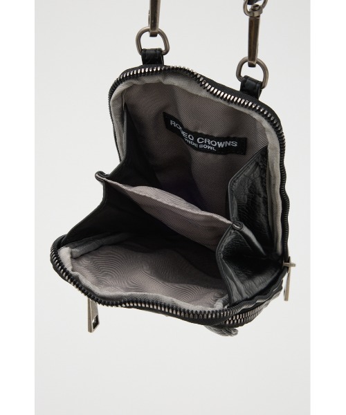 RODEO CROWNS WIDE BOWL（ロデオクラウンズワイドボウル）の「ウォレットショルダー（ショルダーバッグ・レディース・ブラック/グリーン系その他/ライム・FREE）」の8枚目の写真