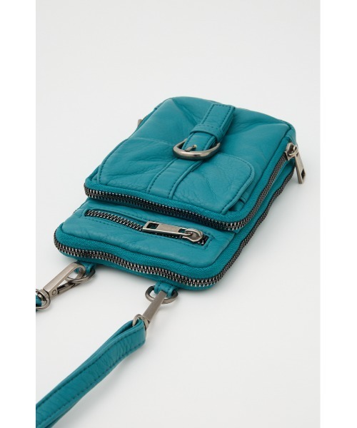 RODEO CROWNS WIDE BOWL（ロデオクラウンズワイドボウル）の「ウォレットショルダー（ショルダーバッグ・レディース・ブラック/グリーン系その他/ライム・FREE）」の13枚目の写真