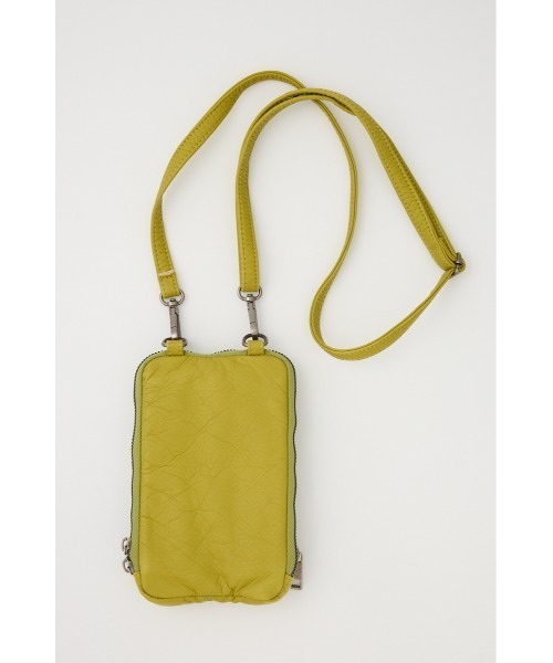 RODEO CROWNS WIDE BOWL（ロデオクラウンズワイドボウル）の「ウォレットショルダー（ショルダーバッグ・レディース・ブラック/グリーン系その他/ライム・FREE）」の16枚目の写真