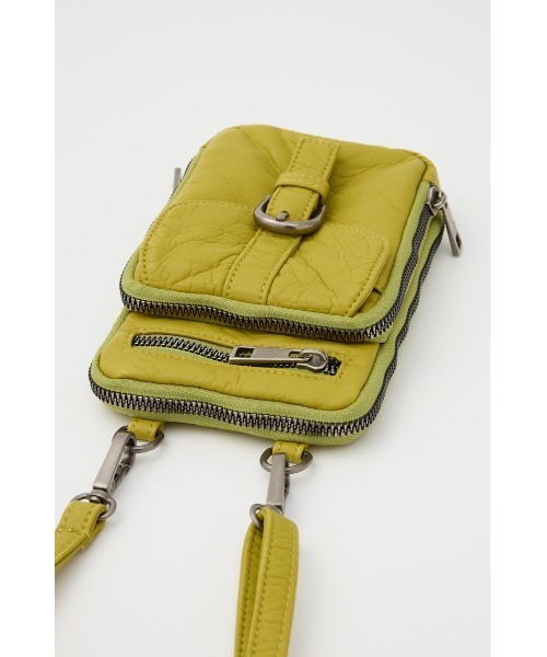 RODEO CROWNS WIDE BOWL（ロデオクラウンズワイドボウル）の「ウォレットショルダー（ショルダーバッグ・レディース・ブラック/グリーン系その他/ライム・FREE）」の19枚目の写真