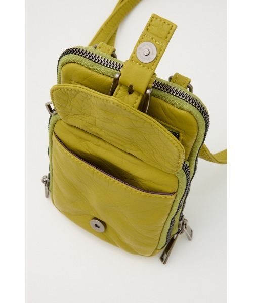 RODEO CROWNS WIDE BOWL（ロデオクラウンズワイドボウル）の「ウォレットショルダー（ショルダーバッグ・レディース・ブラック/グリーン系その他/ライム・FREE）」の20枚目の写真