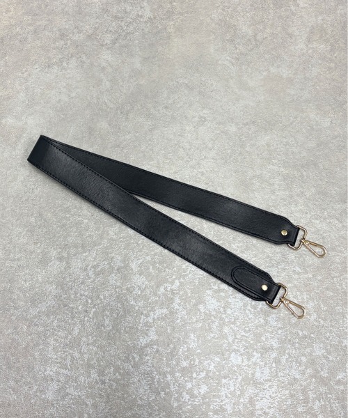 unnu(ユヌ)の「フラップPUラージボストン/トラベルバッグ(ボストンバッグ・レディース・ブラック/ブラウン・F)」の21枚目の写真