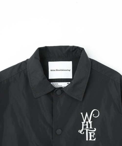 WHITE MOUNTAINEERING（ホワイトマウンテニアリング）の「WHITE MOUNTAINEERING COACH JACKET WM2571205（その他アウター・メンズ・ブラック・M）」の9枚目の写真