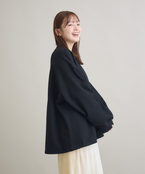 meeny miny（ミーニーマイニー）の「"君の姿のままで”メッセージスウェット（スウェット・レディース・ダークグリーン/ブラック/ライトグレー・M-L/S-M）」の11枚目の写真