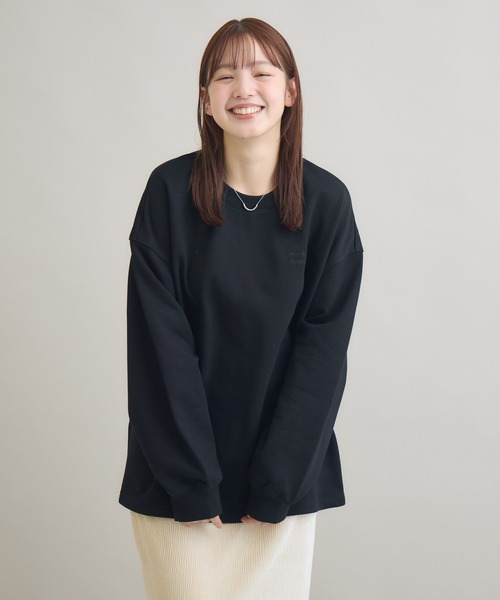 meeny miny（ミーニーマイニー）の「"君の姿のままで”メッセージスウェット（スウェット・レディース・ダークグリーン/ブラック/ライトグレー・M-L/S-M）」の12枚目の写真