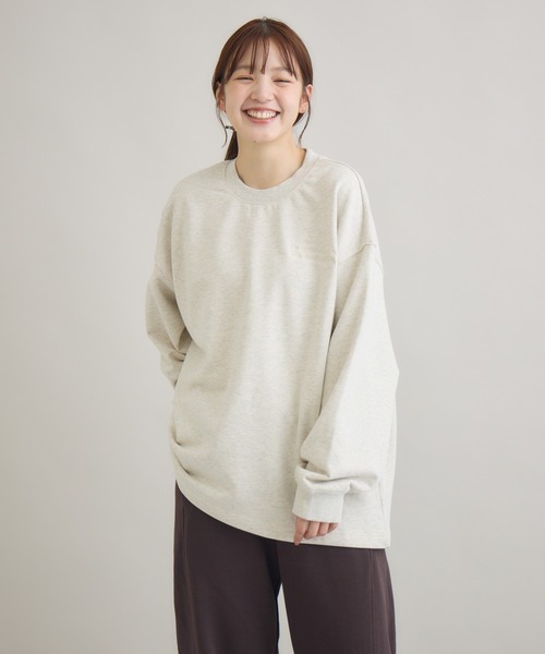 meeny miny（ミーニーマイニー）の「"君の姿のままで”メッセージスウェット（スウェット・レディース・ダークグリーン/ブラック/ライトグレー・M-L/S-M）」の17枚目の写真