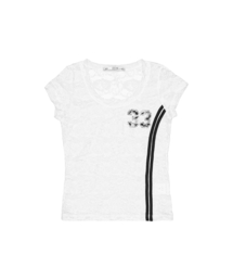 33 STRIPE V-NECK TOP / BLACK（Tシャツ/カットソー）｜SETUP-EXE
