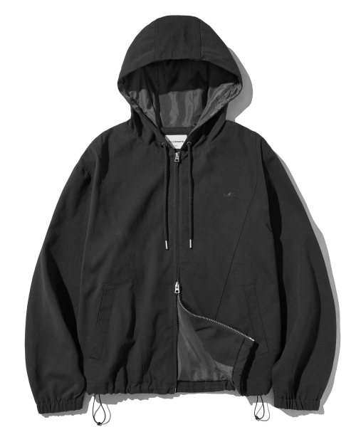 F.ILLUMINATE(フィルミネイト)の「コンツアーフードジャケット-ブラック(ナイロンジャケット・レディース・その他・SMALL/MEDIUM/LARGE)」の2枚目の写真