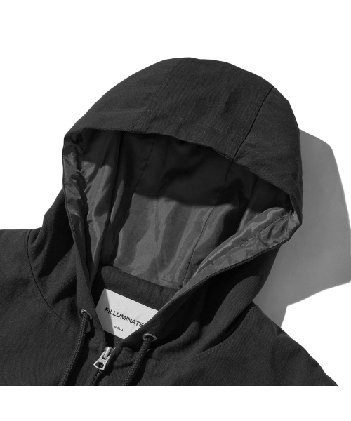 F.ILLUMINATE(フィルミネイト)の「コンツアーフードジャケット-ブラック(ナイロンジャケット・レディース・その他・SMALL/MEDIUM/LARGE)」の7枚目の写真