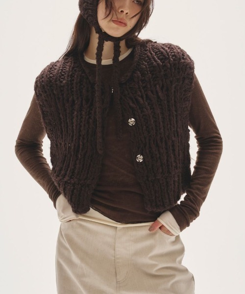 セール】TODAYFUL Mix Handknit Vest 12520525（ベスト）｜TODAYFUL