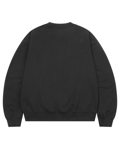 F.ILLUMINATE(フィルミネイト)の「FLM スティッチロゴスウェットシャツ-ブラック(スウェット・メンズ・その他・SMALL/MEDIUM/LARGE)」の2枚目の写真