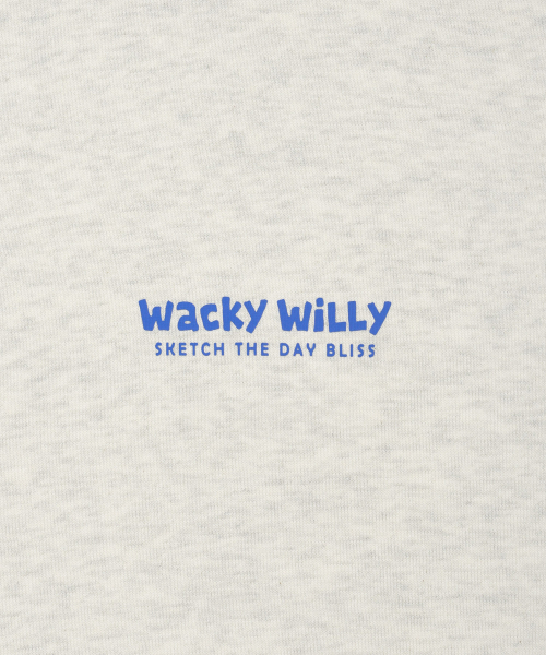 Wacky WiLLy(ワッキーウィリー)の「バックプリントレタリングスウェットライトグレー(スウェット・レディース・その他・SMALL/MEDIUM/LARGE/X-LARGE/X-SMALL)」の5枚目の写真