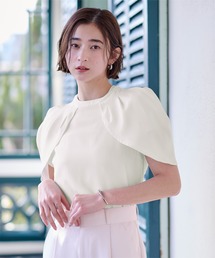 新品未使用 タグ付き アメノチハレ チューリップスリーブ ブラウス 白 tops – Ame no chi Hare