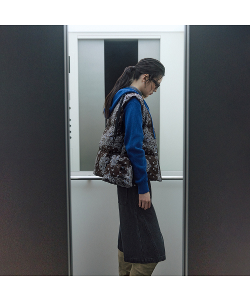 LAP（ラップ）の「PAISLEY BUCKET BAG AR7ABA41（ショルダーバッグ・レディース・ブラック/ブラウン・FREE）」の3枚目の写真