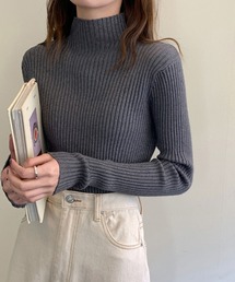 Blanc de Blue（ブランドブルー）の「薄手細身ハイネックニット（ニット/セーター）」