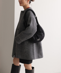 ジャーナルスタンダード⭐︎ノーカラー⭐︎ショート丈コート⭐︎ブラック 2025年最新】ジャーナルスタンダードショートコートの人気アイテム