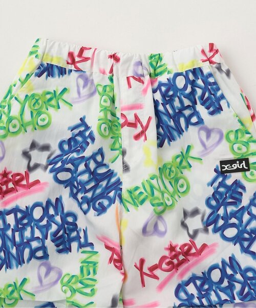 X-girl Stages(エックスガールステージス)の「アソート総柄シャカシャカパンツ(その他パンツ・キッズ・カラフル・130cm/140cm)」の9枚目の写真