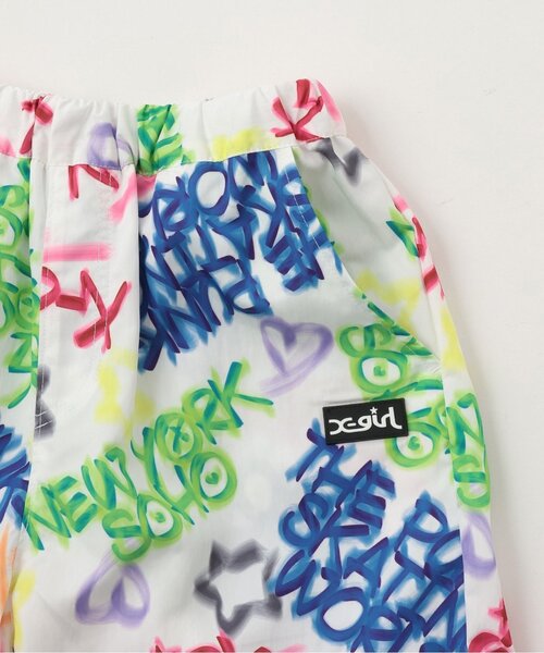 X-girl Stages(エックスガールステージス)の「アソート総柄シャカシャカパンツ(その他パンツ・キッズ・カラフル・130cm/140cm)」の7枚目の写真