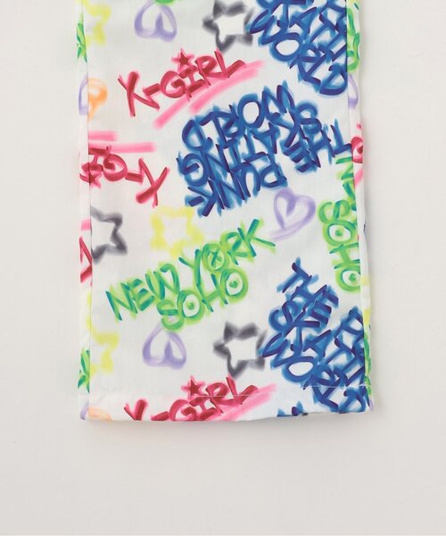 X-girl Stages(エックスガールステージス)の「アソート総柄シャカシャカパンツ(その他パンツ・キッズ・カラフル・130cm/140cm)」の6枚目の写真