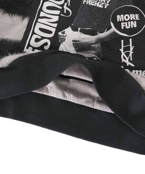 HYSTERIC GLAMOUR（ヒステリックグラマー）の「MAXIMUM SOUNDS スウェット（スウェット・レディース・ブラック/ブルー/レッド・FREE）」の9枚目の写真