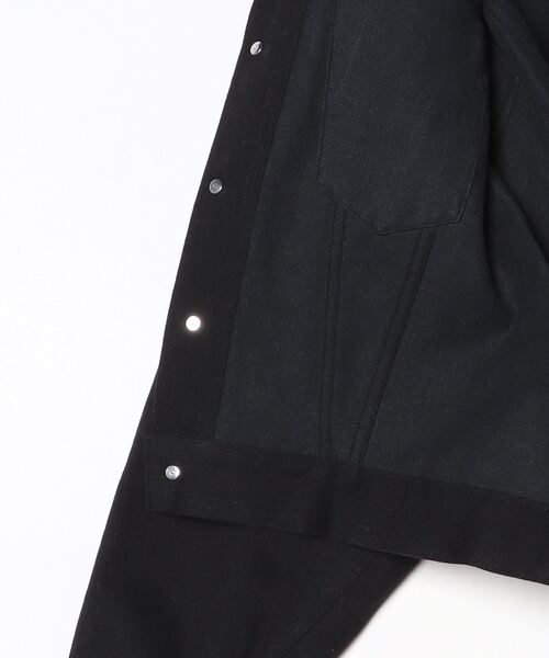 I'm here:(アイムヒアー)の「【i'm here:】 1-ZIP : DENIM JACKET(デニムジャケット・メンズ・ブルー/ブラック・MEDIUM/SMALL)」の12枚目の写真