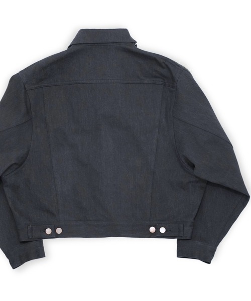 I'm here:(アイムヒアー)の「【i'm here:】 1-ZIP : DENIM JACKET(デニムジャケット・メンズ・ブルー/ブラック・MEDIUM/SMALL)」の5枚目の写真