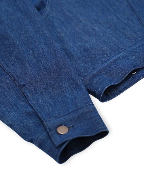I'm here:(アイムヒアー)の「【i'm here:】 1-ZIP : DENIM JACKET(デニムジャケット・メンズ・ブルー/ブラック・MEDIUM/SMALL)」の16枚目の写真