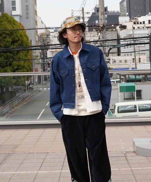 セール】【i'm here：】 1-ZIP : DENIM JACKET（デニムジャケット）｜I