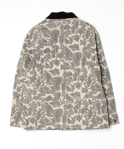 Carhartt WIP（カーハートダブリューアイピー）の「TAPESTRY CHORE COAT（カバーオール・メンズ・グリーン系カモフラージュ・MEDIUM/LARGE）」の2枚目の写真