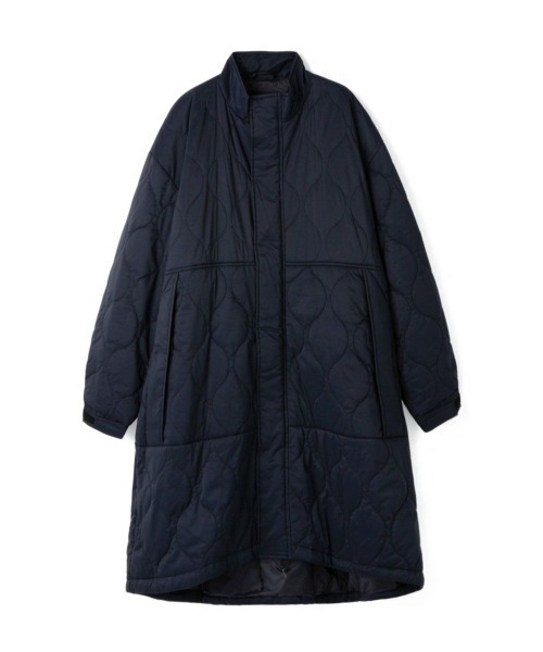 WILD THINGS(ワイルドシングス)の「WILD THINGS QUILTING MONSTER PARKA(ワイルドシングス キルティング モンスターパーカー)(ナイロンジャケット・レディース・グレー系/ブラック・SMALL/MEDIUM)」の2枚目の写真