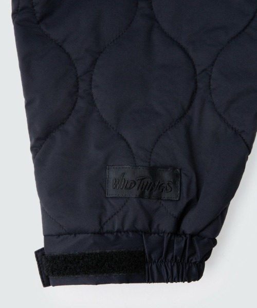 WILD THINGS(ワイルドシングス)の「WILD THINGS QUILTING MONSTER PARKA(ワイルドシングス キルティング モンスターパーカー)(ナイロンジャケット・レディース・グレー系/ブラック・SMALL/MEDIUM)」の7枚目の写真