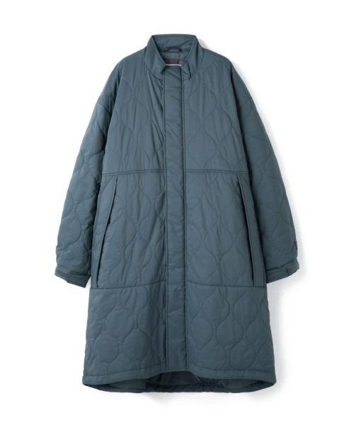WILD THINGS(ワイルドシングス)の「WILD THINGS QUILTING MONSTER PARKA(ワイルドシングス キルティング モンスターパーカー)(ナイロンジャケット・レディース・グレー系/ブラック・SMALL/MEDIUM)」の8枚目の写真
