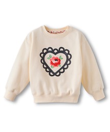 Cath Kidston（キャスキッドソン）の「キッズ スウェット Lace Heart（スウェット）」