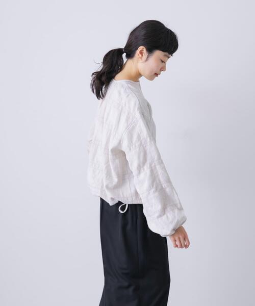 かぐれ（カグレ）の「シャドーチェックドロストカーディガン