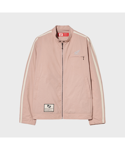 Honda Nylon semi crop Track Jacket Pink（ナイロンジャケット