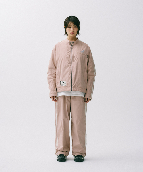 PHYPS MOTORCYCLE(フィップスモーターサイクル)の「Honda Nylon semi crop Track Jacket Pink(ナイロンジャケット・レディース・その他・XX-LARGE/SMALL/MEDIUM/LARGE/X-LARGE)」の5枚目の写真
