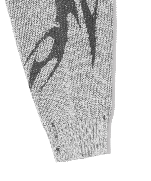 CRITIC(クリティック)の「CRITIC CHAOS DAMAGE KNIT GREY(ニット/セーター・レディース・その他・MEDIUM/LARGE/X-LARGE)」の7枚目の写真