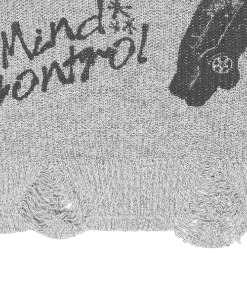 CRITIC(クリティック)の「CRITIC CHAOS DAMAGE KNIT GREY(ニット/セーター・レディース・その他・MEDIUM/LARGE/X-LARGE)」の8枚目の写真