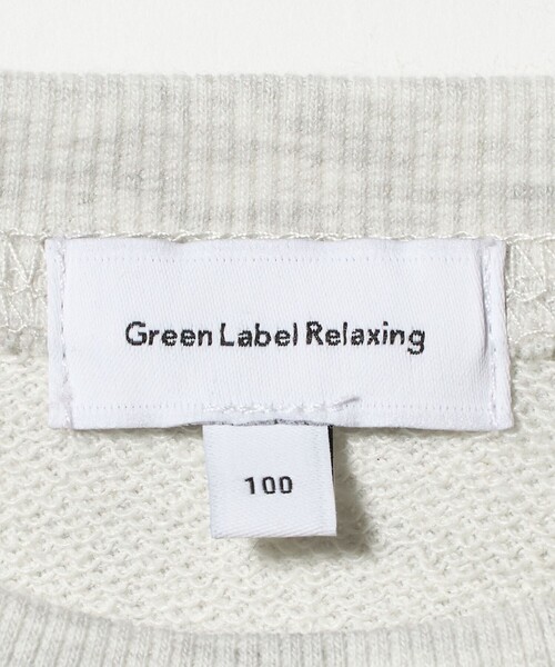 green label relaxing（グリーンレーベルリラクシング）の「＜PEANUTS＞コラボレーション MLB 裏毛 スウェット /トレーナー / キッズ  100cm-130cm（スウェット・キッズ・ライトグレー/ダークブラウン/ネイビー・110cm/130cm/100cm/120cm）」の7枚目の写真
